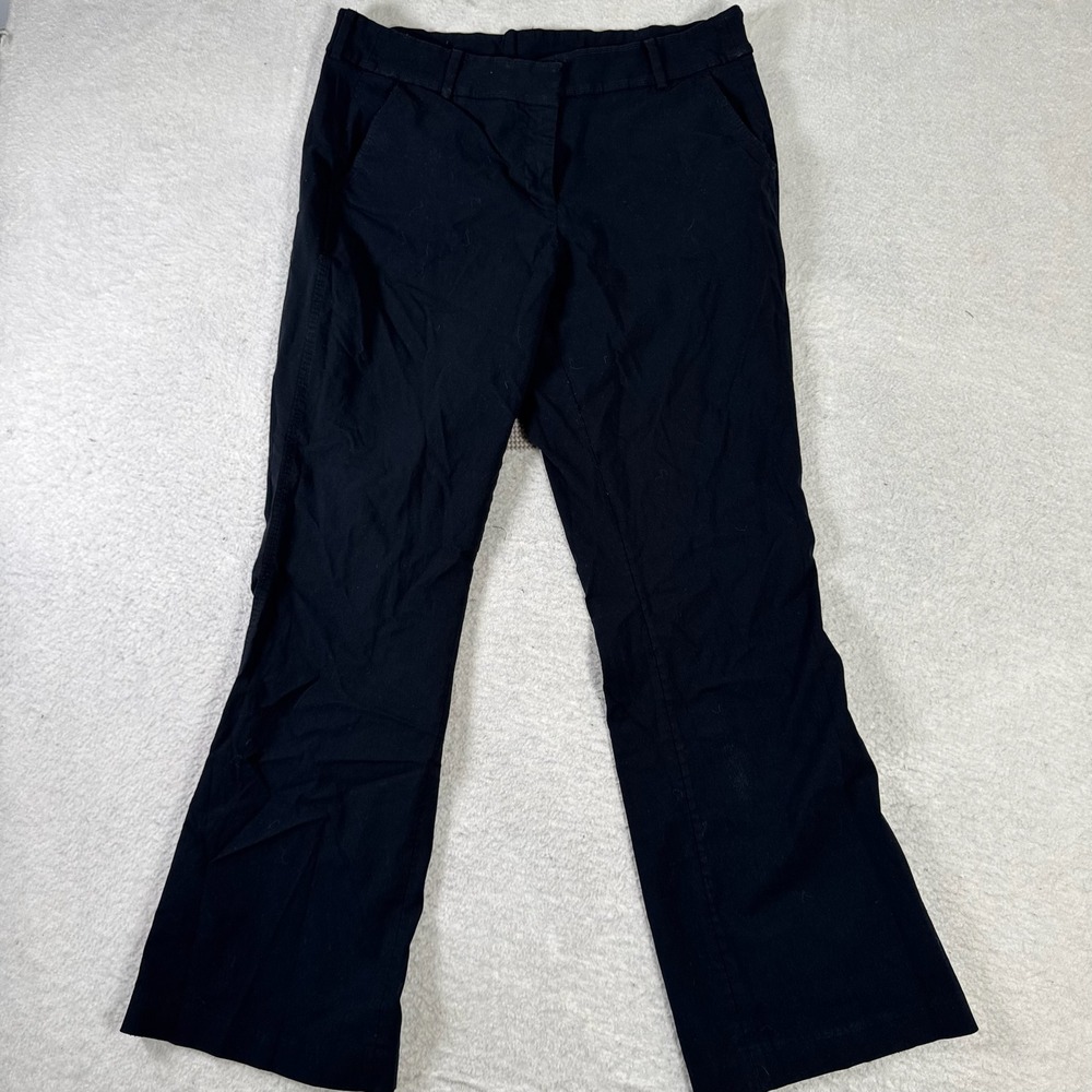 Lane Bryant Trousers Women 18 Regular Black Good Stretch Professional Work Pants